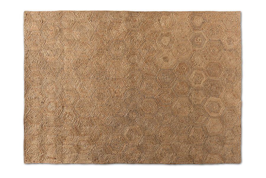Baxton Studio Addison Modern and Contemporary Handwoven Hemp Area Rug