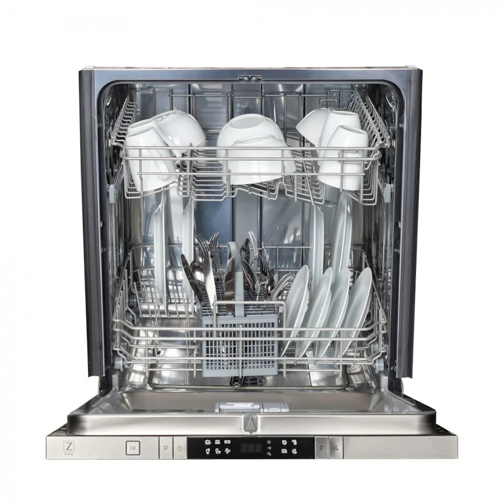 ZLINE 48" Bundled Stainless DualRange RangeHood Dishwasher 3KP-RASRH48-DW