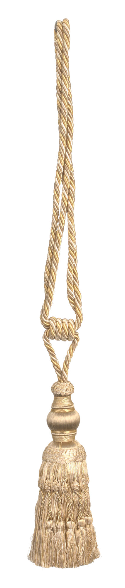 Evelyn Gold Tapestry Tassel