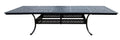 Elisabeth 132X48 Aluminum Rectangular Extension Table