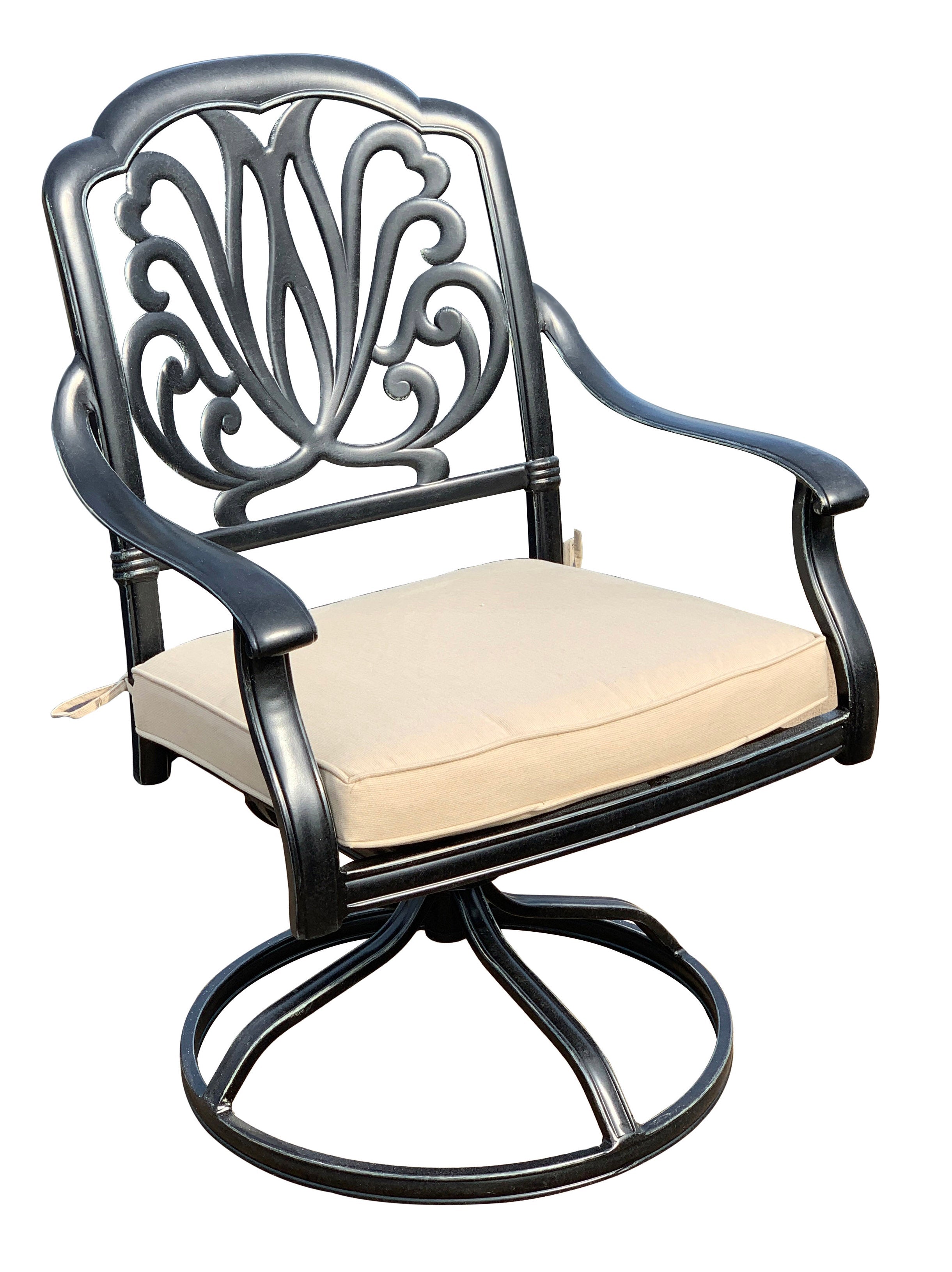 Elisabeth Aluminum Swivel Rocker Plus