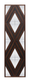 Contemporary Aspen Double Diamond Multi Tone 72 Inch Mirror
