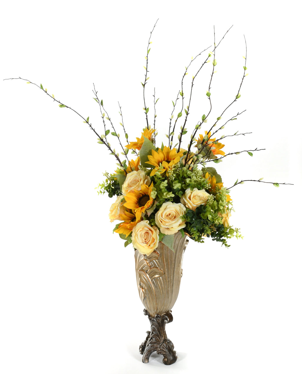 Chiffon Roses and SunflowersÊ Ê