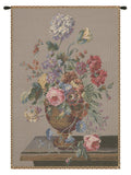 Floral Vase Still Life European Tapestry