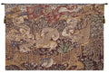 The Winged Stags Maroon Tapestry Wholesale