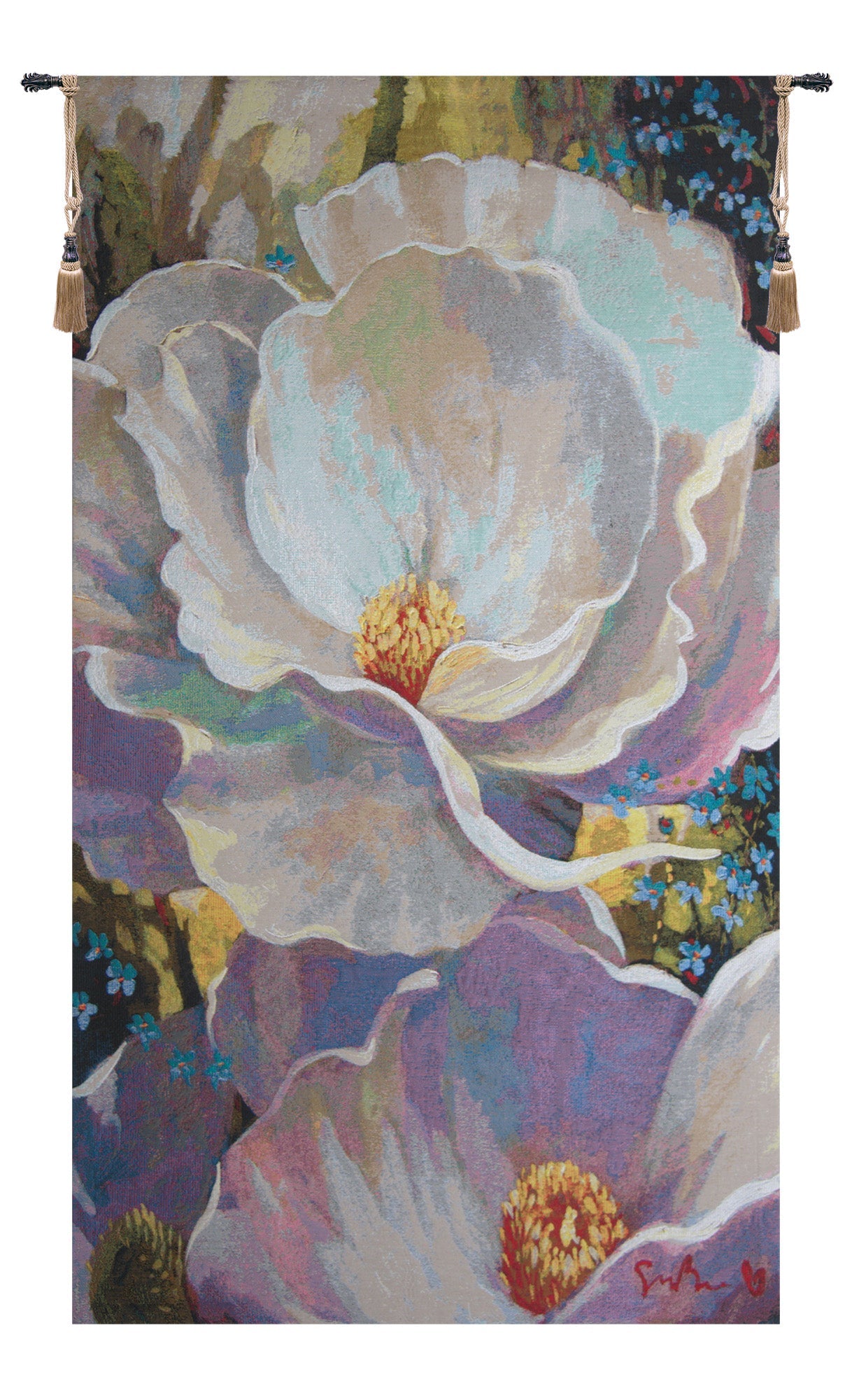 Evening Song Belgian Tapestry Wall Art