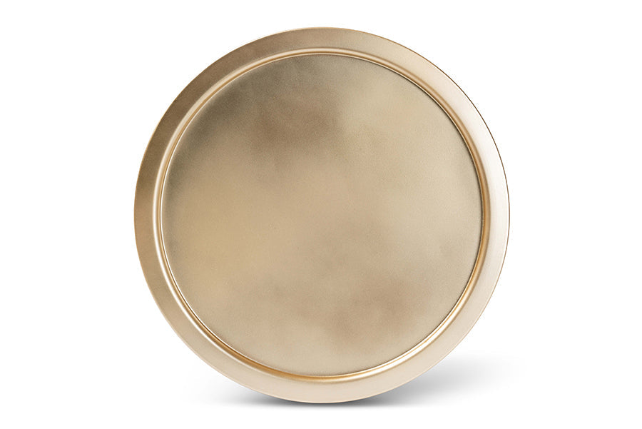 Baxton Studio Mabon Modern and Contemporary Gold Finished Metal End Table