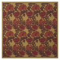 Chrysanthemum Bordo II Afghan Throw Wholesale