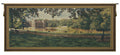 Princess Castle with Frame Border Belgian Tapestry Wall Art