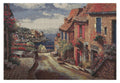 Mediterranean Village at Amalfi Stretched Wall Tapestry