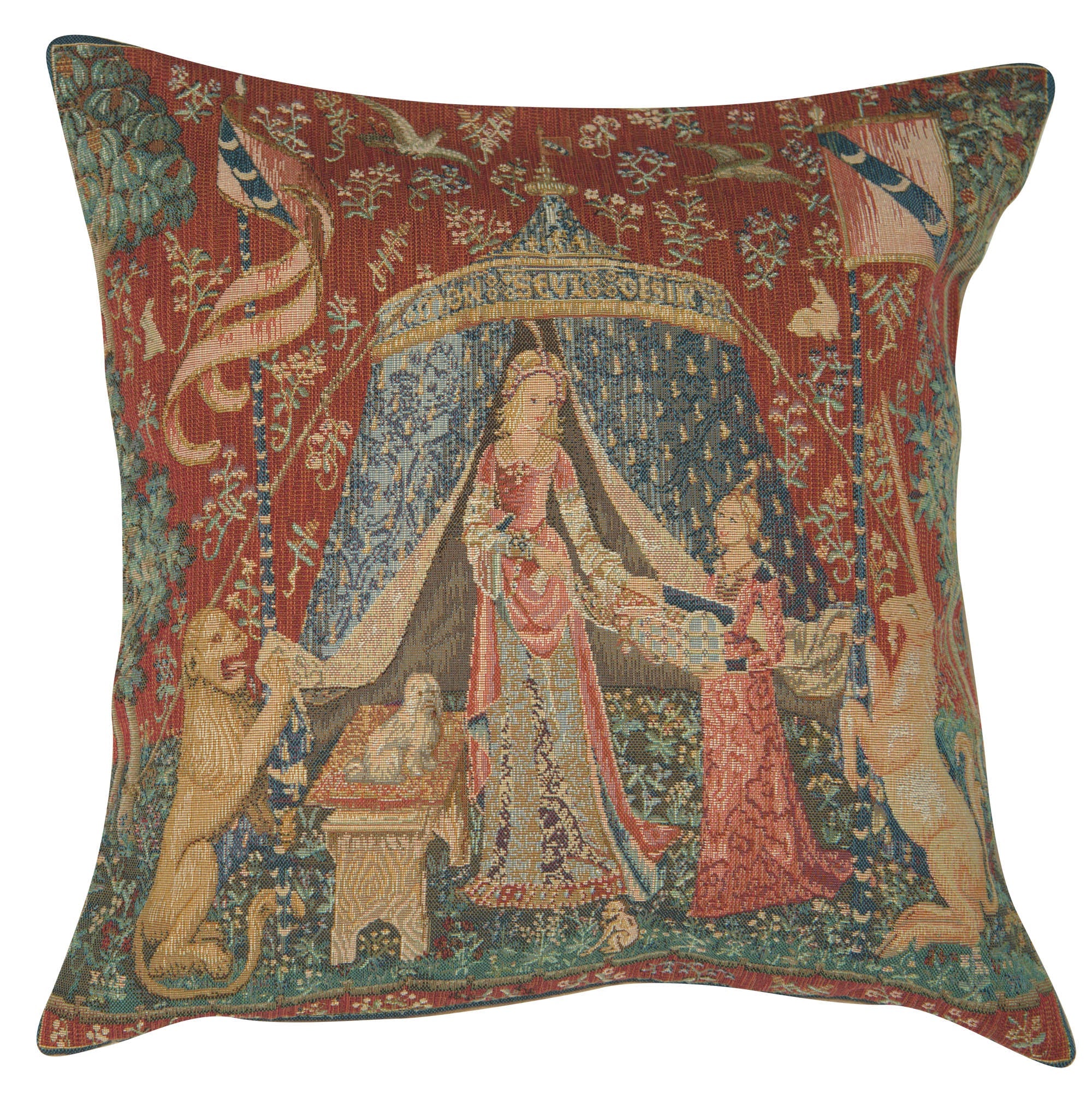 A Mon Seul Desir III Large French Cushion