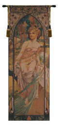 Mucha Matin Bright Belgian Tapestry Wall Art