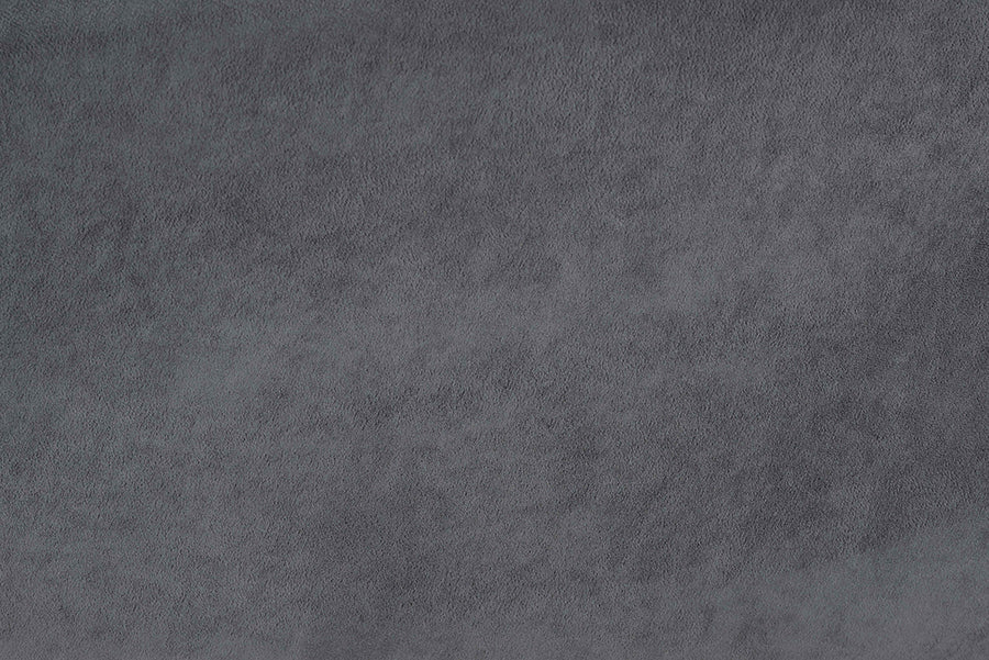 Baxton Studio Valentina Mid-Century Modern Transitional Grey Velvet Fabric Upholstered and Natural Wood Finished Armchair