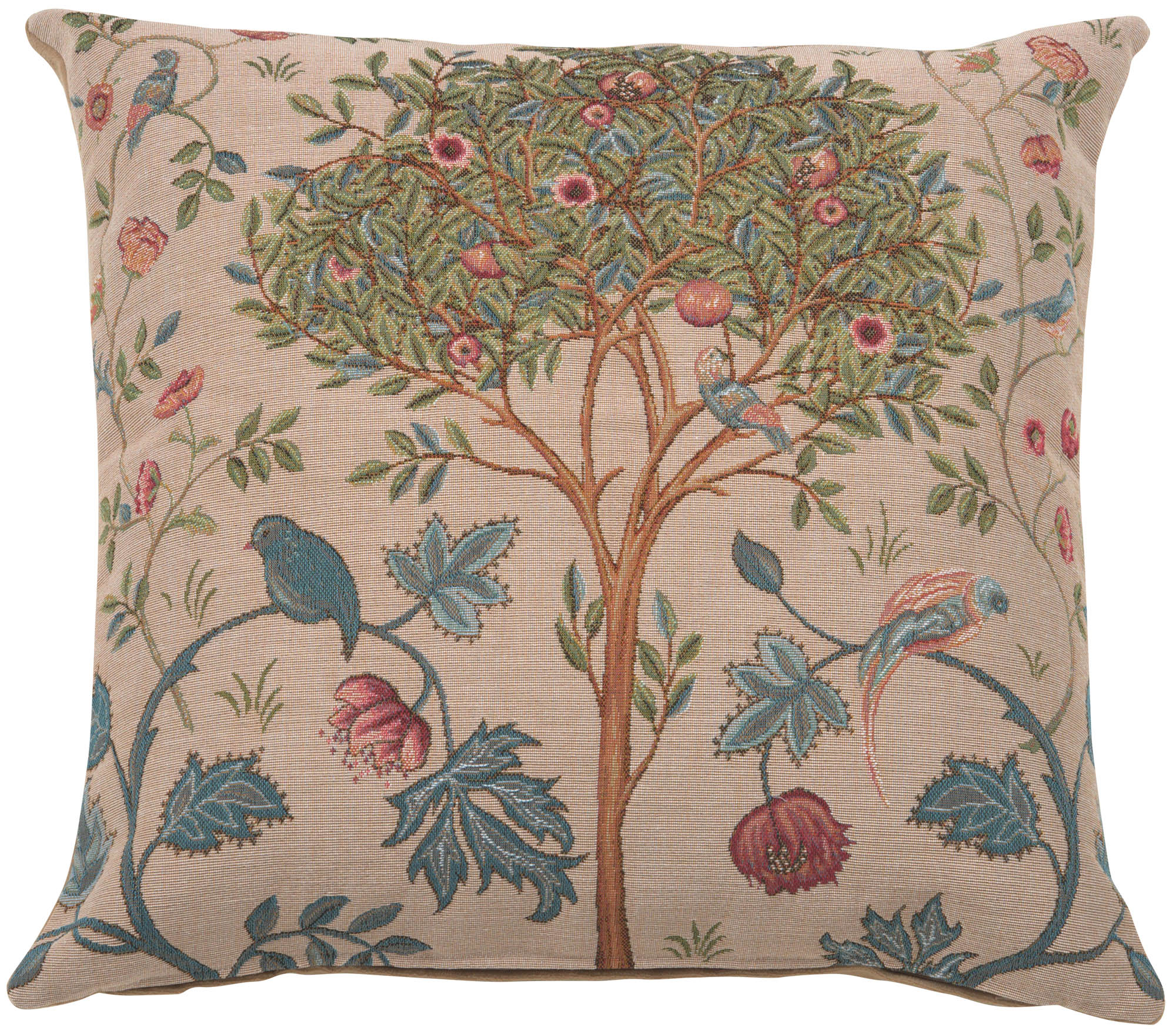 Kelmscott Tree Beige French Cushion