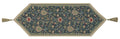 Fleur De Morris Blue Table Runner Wholesale