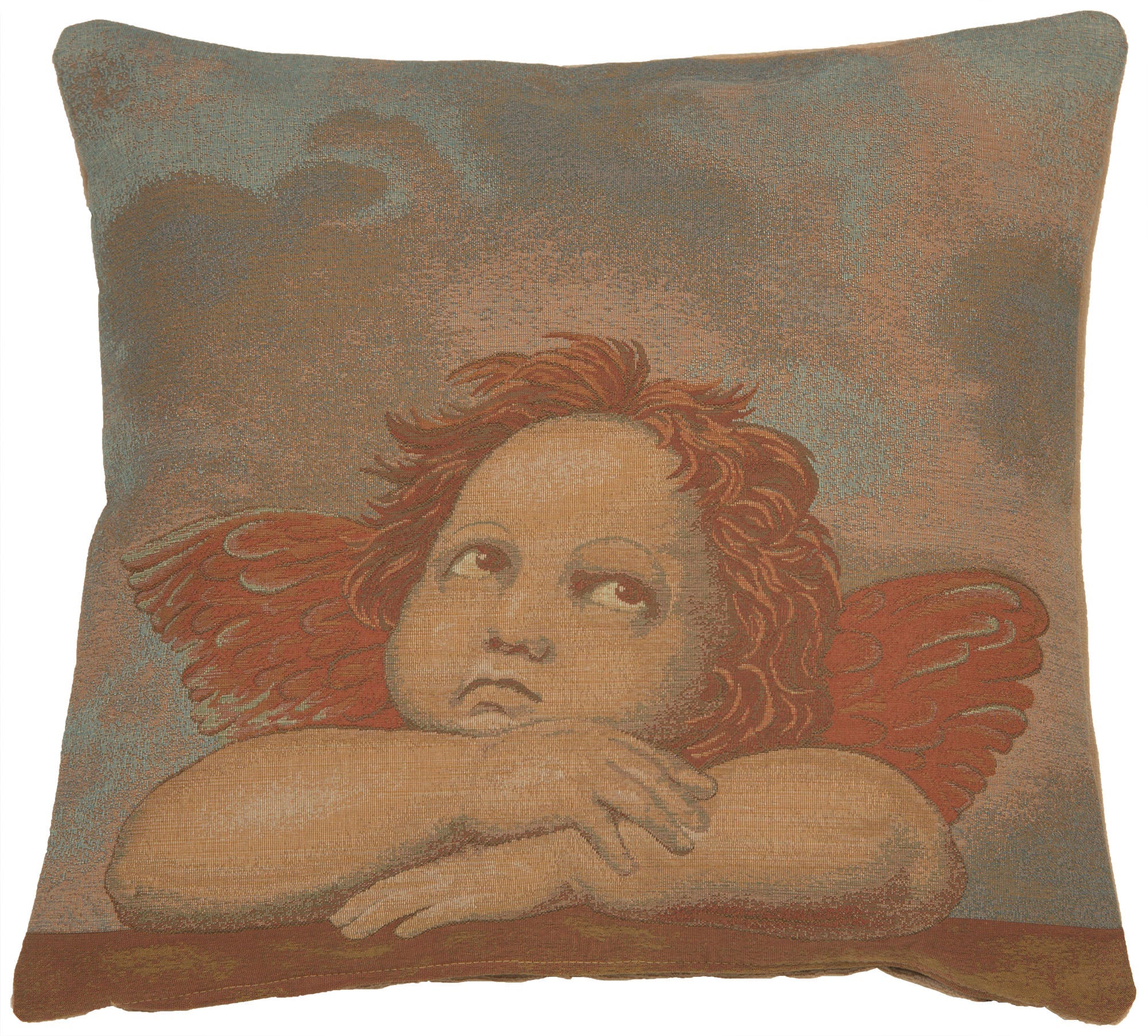Raphael's Angel Right Italian Cushion
