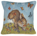 Bunny and Buterflies European Cushion