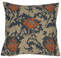 Anemone Blue Rust Cushion Wholesale