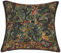 Animals with Aristoloches Green French Cushion