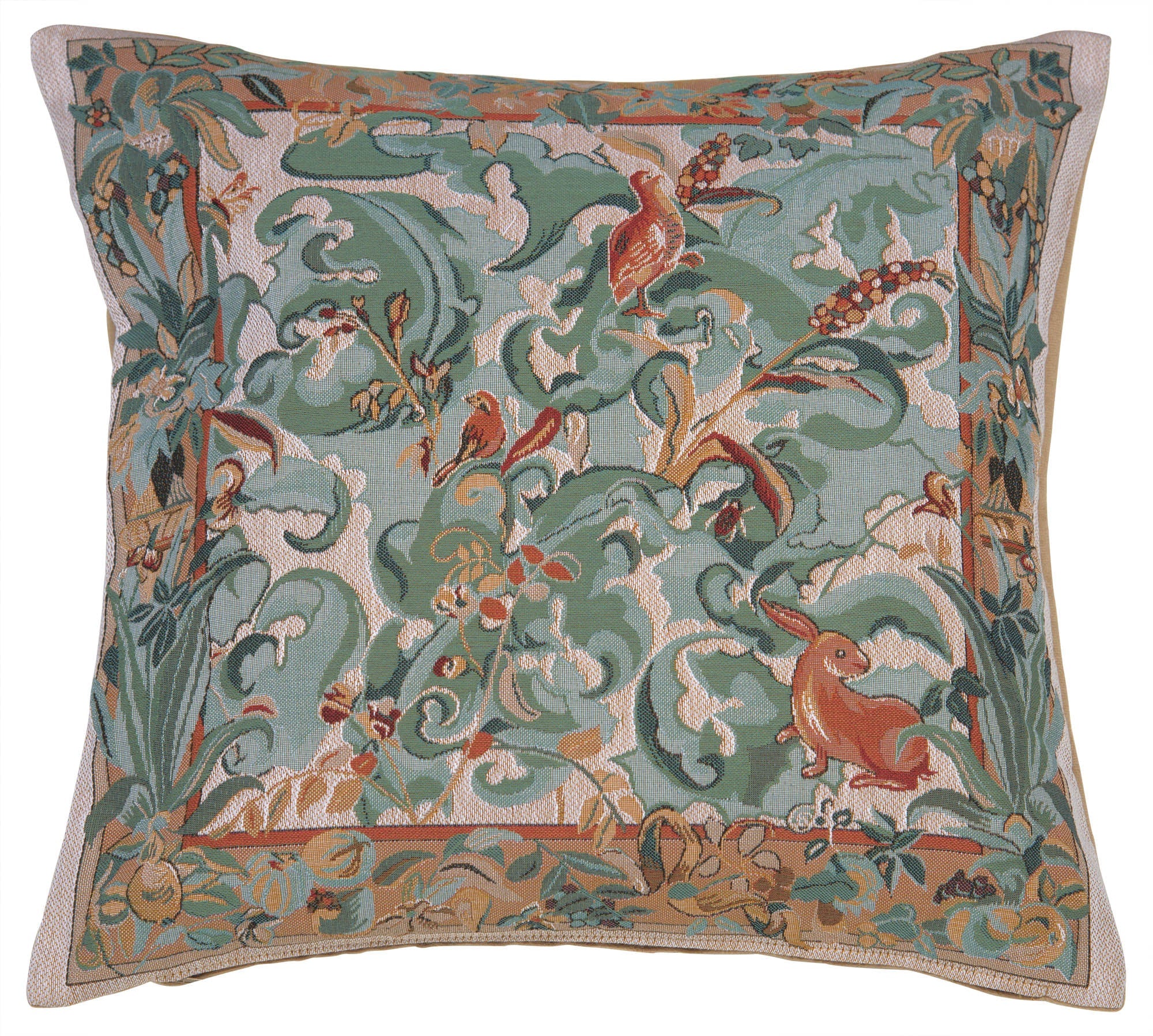 Animals with Aristoloches Light French Cushion
