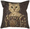 Cat With Crown B European Cushion Covers