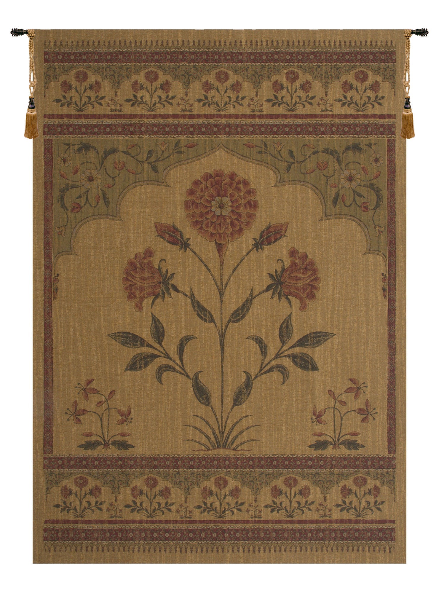 Lotus II Belgian Tapestry