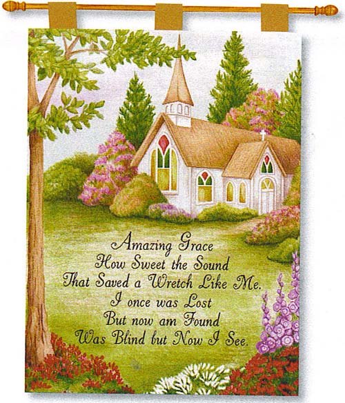 Amazing Grace Fine Art Tapestry