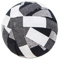 6/Set White and Black Buffalo Check Balls (Pack of 2)
