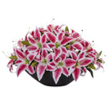 Lily Centerpiece Artificial Floral Arrangement