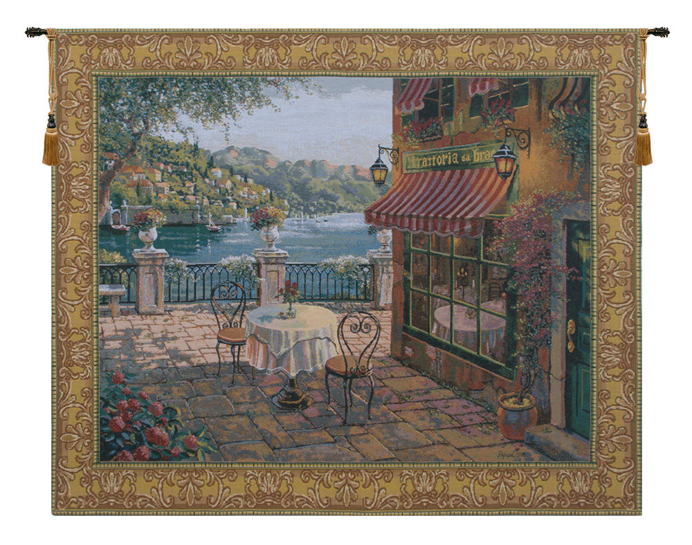 Terrasse Belgian Tapestry Wall Art