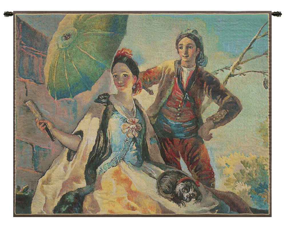 Quitasol Small Belgian Tapestry Wall Art