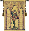 Floral Urn with Columns Belgian Tapestry