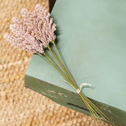 Icker Flower Bouquet 12" Light Pink (Pack of 4)