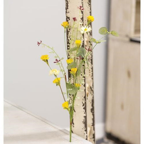 Yellow Wildflowers Pick 14" (Pack of 2)