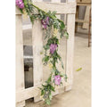 Purple Wildflowers Garland 5ft