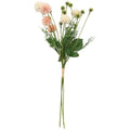 Pink & Cream Wildflower & Thistle Spray 24" (Pack of 2)