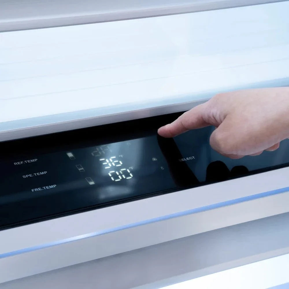 ZLINE 36" Panel Ready Built-In Bottom Freezer Refrigerator,Water Dispenser, Ice Maker, RBIT-36