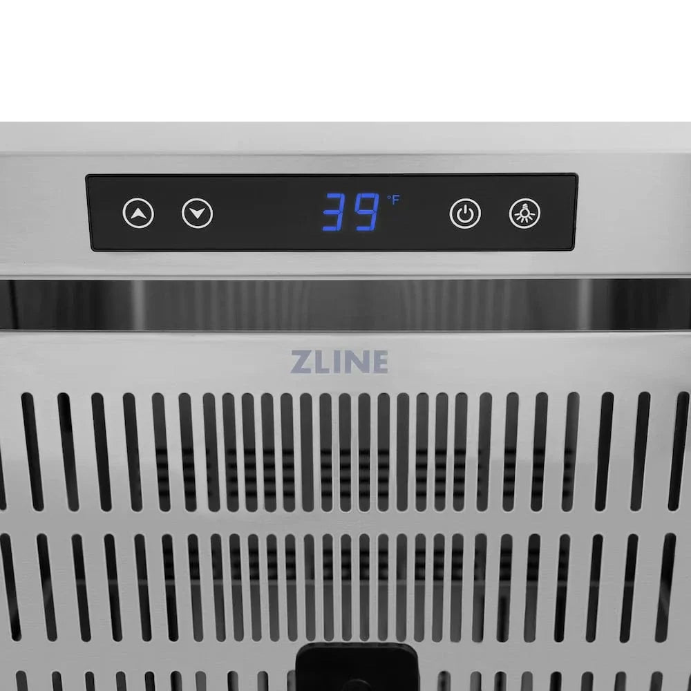 ZLINE 24" Touchstone 168 Can Outdoor-Rated Dual Refrigerator Drawer, Panel Ready, RDSPO-24