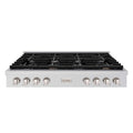 ZLINE 48" Paramount Gas Rangetop Stainless Steel SRT48