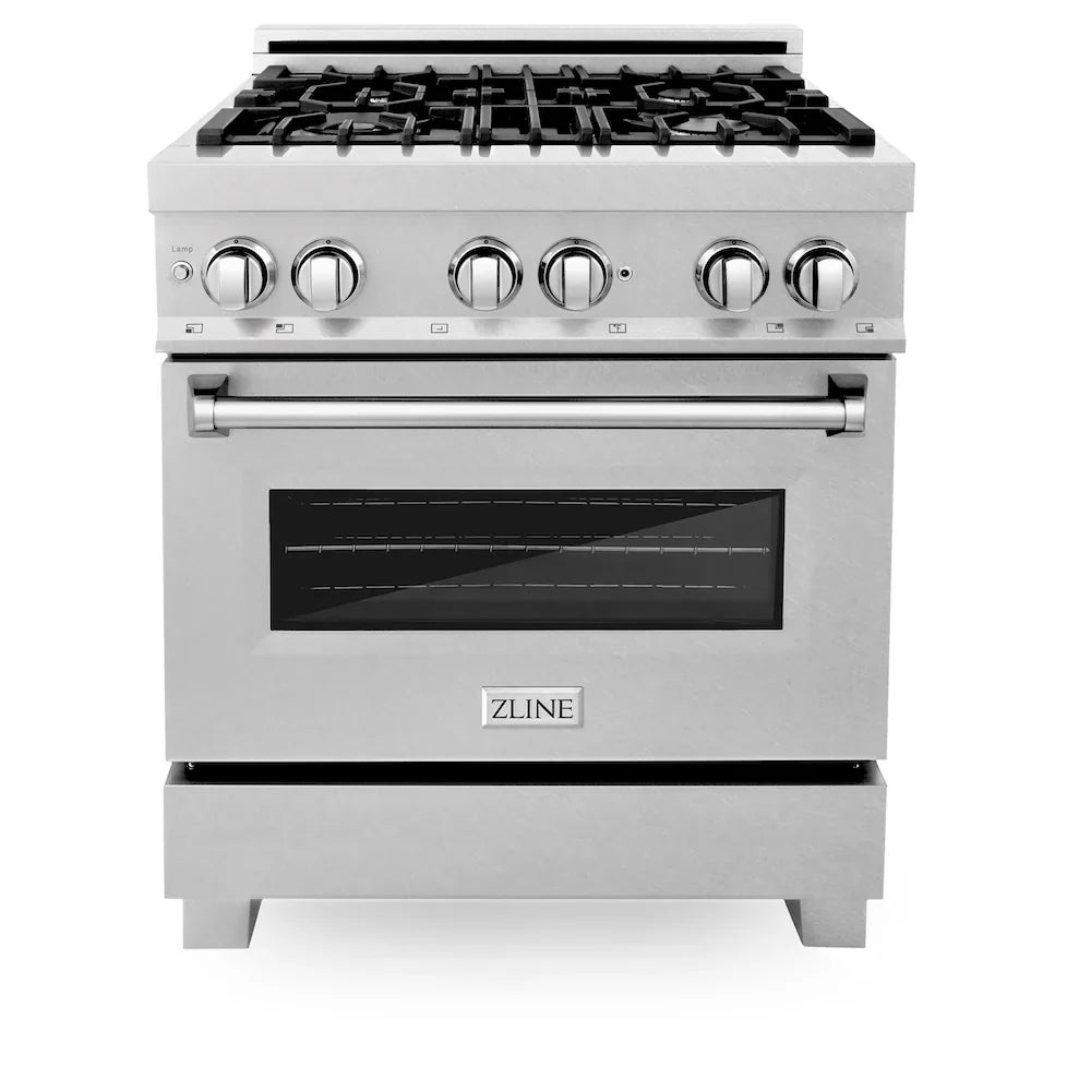 ZLINE 30" Bundled Stainless DualRange RangeHood Dishwasher 3KP-RASRH30-DW