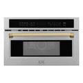 ZLINE 30” Convection Microwave, Stainless Steel, Gold MWOZ-30-G