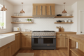 Kucht 48" Gas Range in Stainless Steel with Grey Oven Doors, KNG481-GR