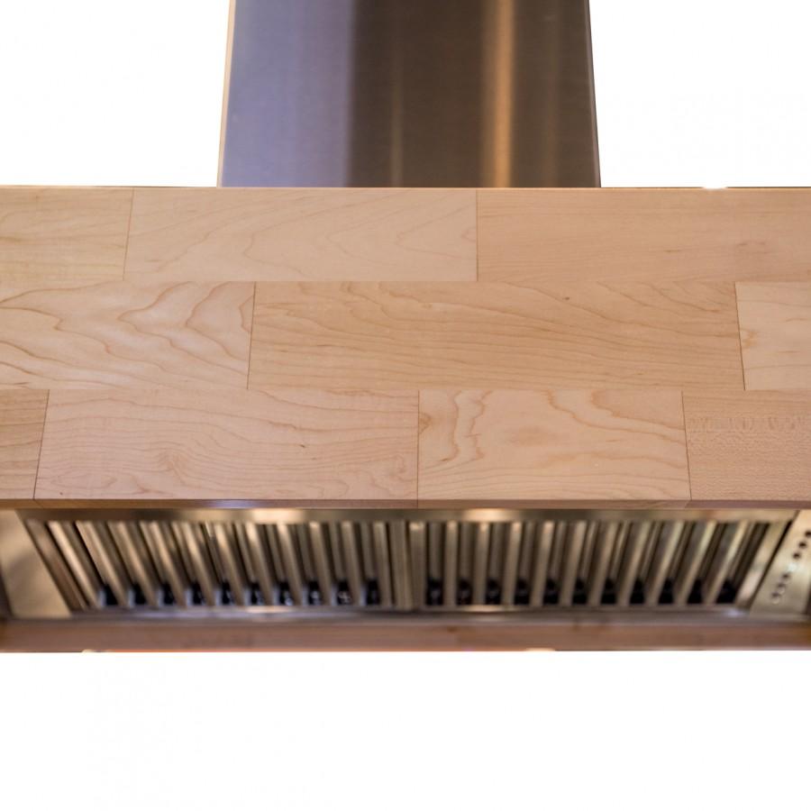 ZLINE 36" Remote Blower Wooden Wall Range Hood, 681M-RS-36-400