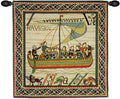 Duke William's Ship With Border French Tapestry
