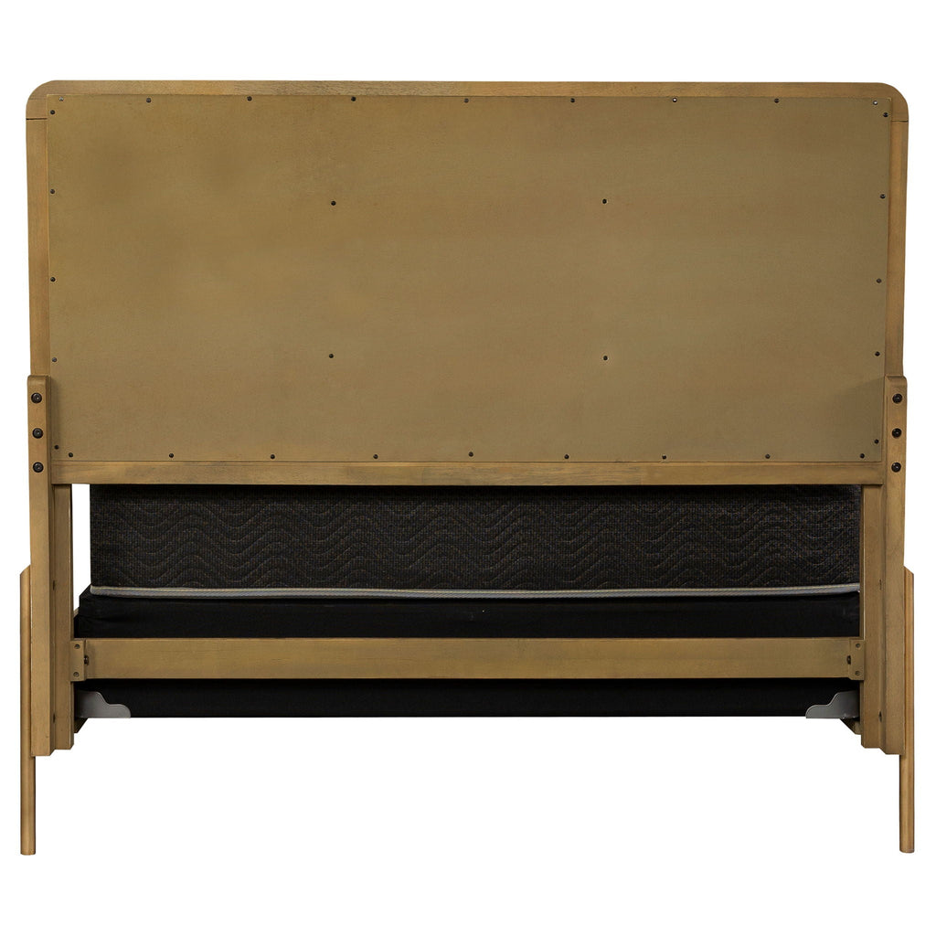 Arini 56-inch Eastern King Panel Bed Cream and Sand Wash