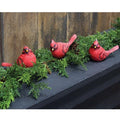 Resin Sparkle Cardinal Figure 3 Asstd. (Pack of 4)