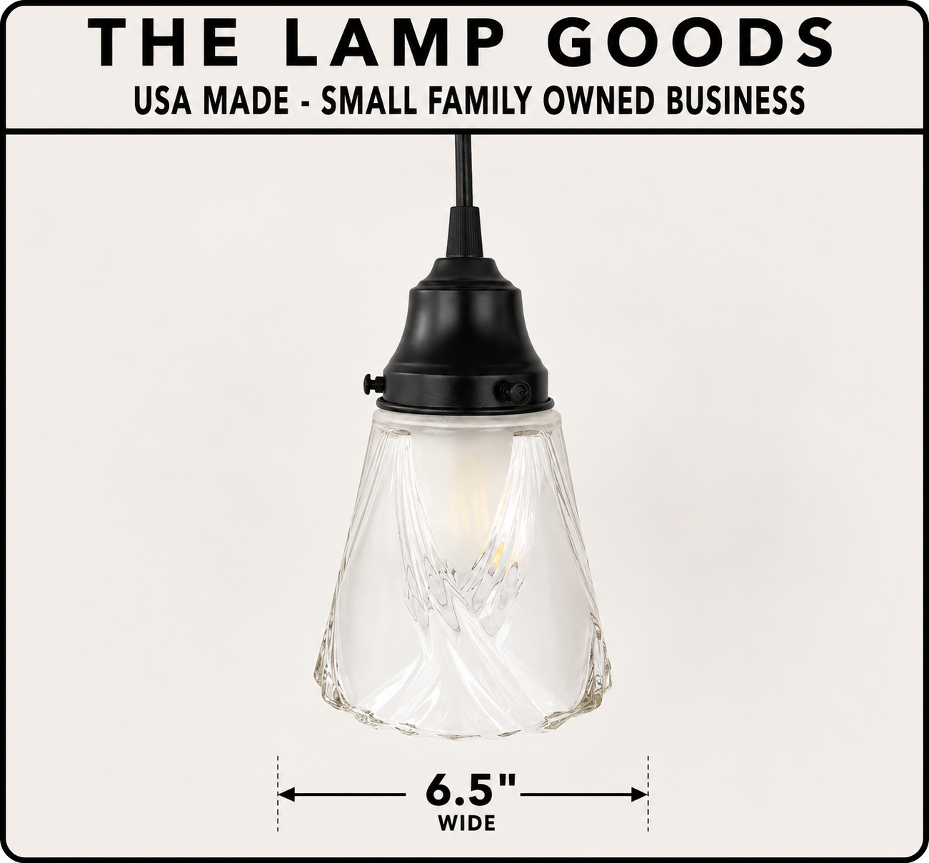 Frost and Clear Crossed Glass Wall Sconce/Pendant Light