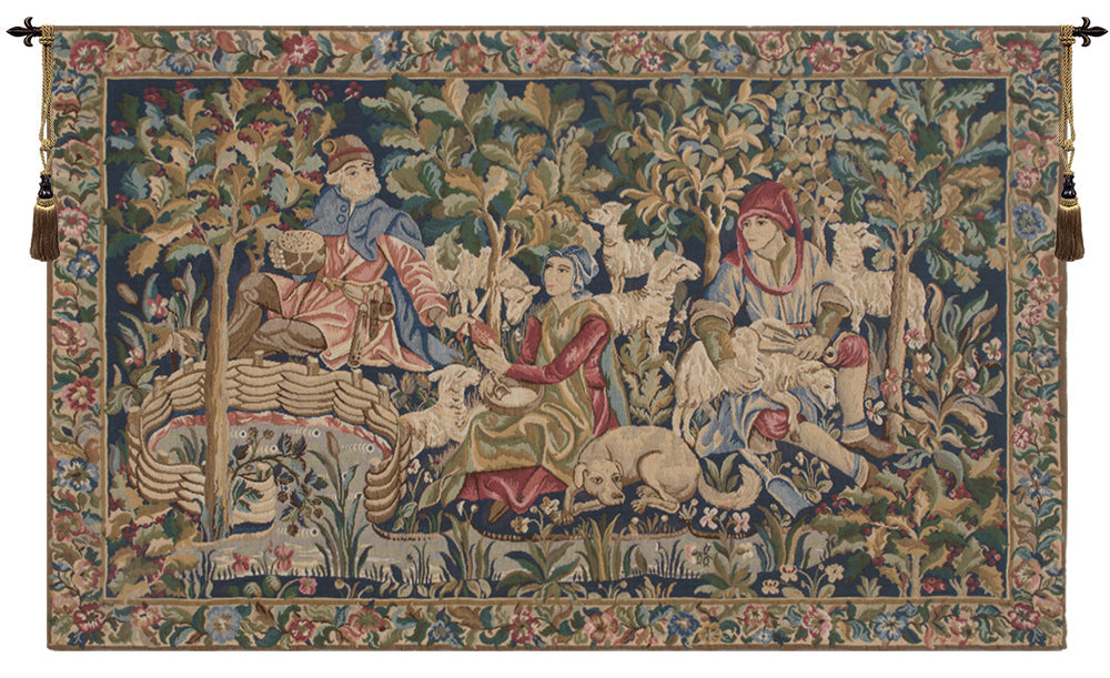 Shearing of the sheep European Tapestry