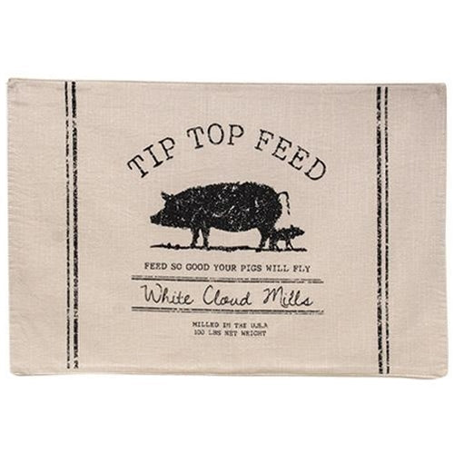 Tip Top Feed Farmhouse Placemat (Pack of 2)