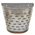 Large Olive Bucket Wall Hanging